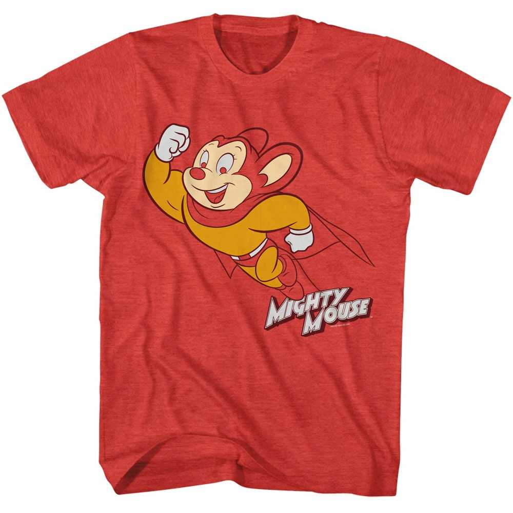 Mighty Mouse - MIGHTY MOUSE FLYING Adult Shirt