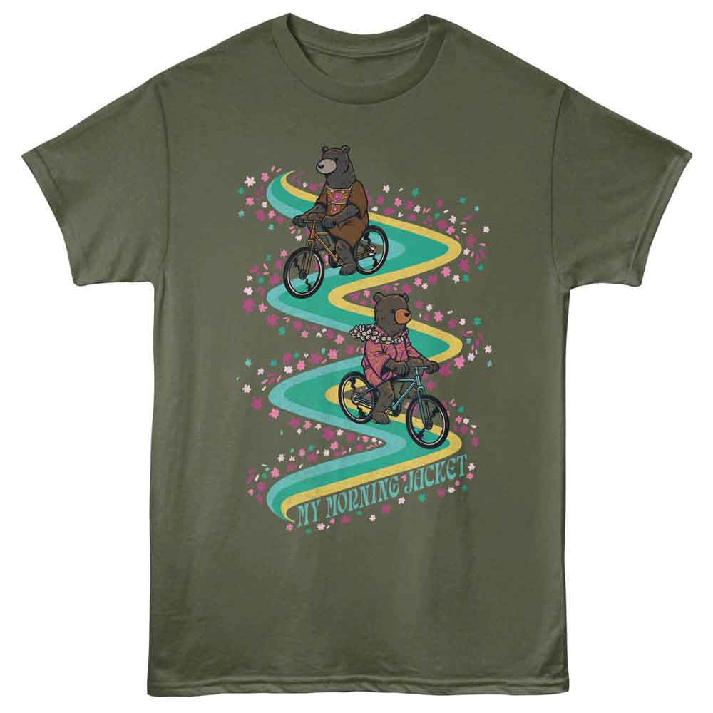 My Morning Jacket - MMJ BIKING BEARS Adult Shirt