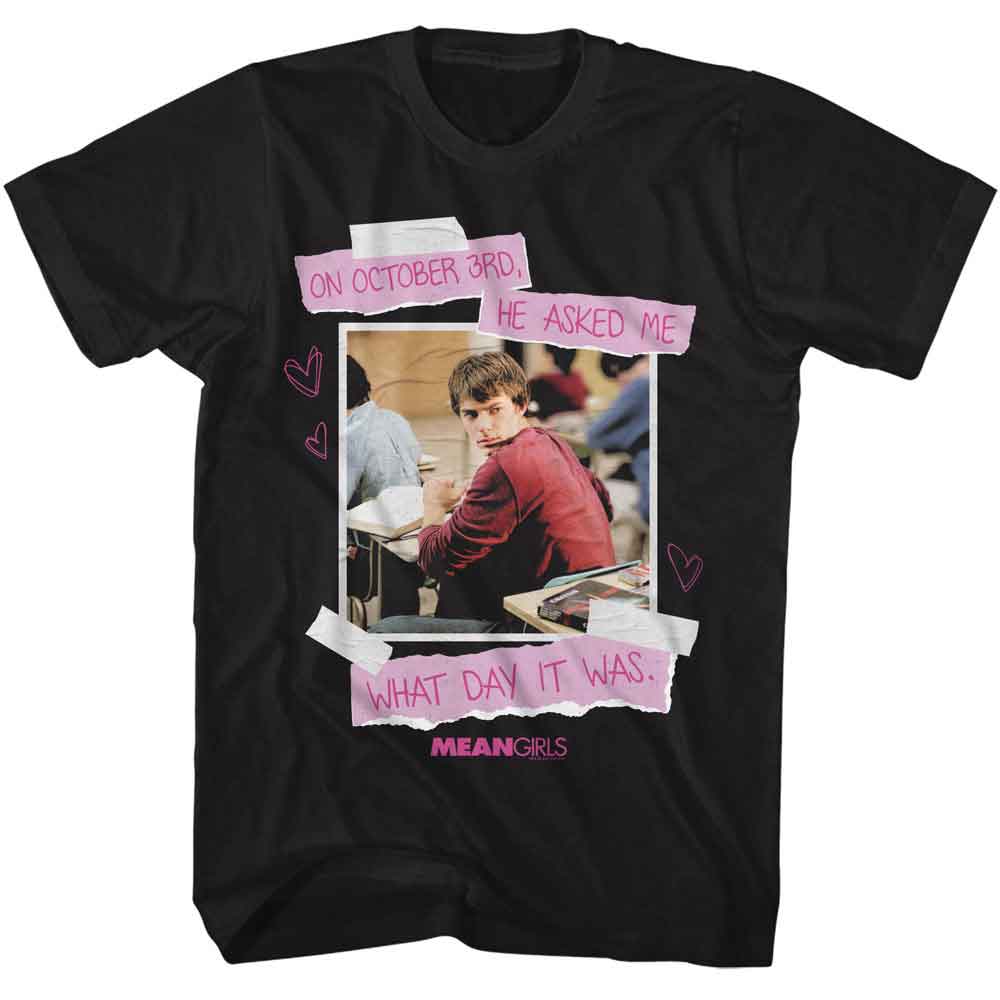 Mean Girls - MEAN GIRLS OCTOBER 3RD Adult Shirt