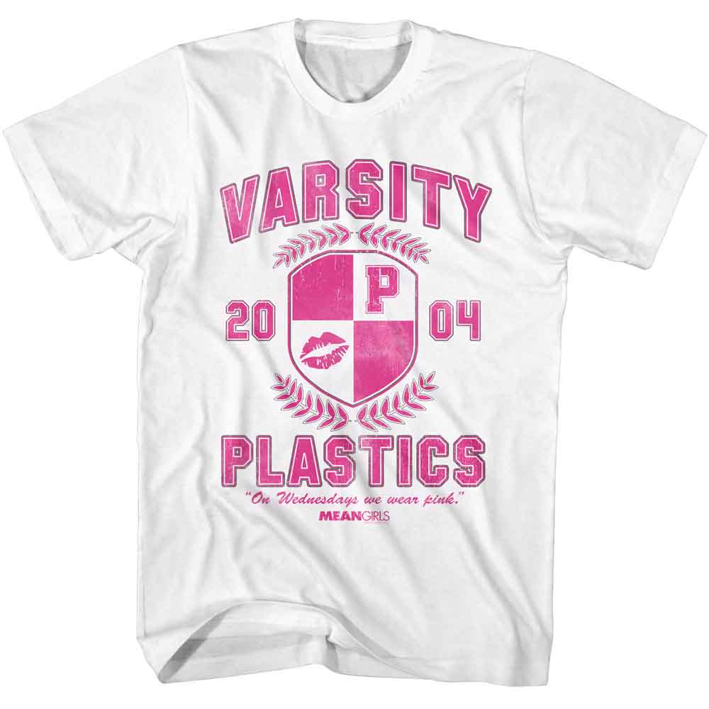 Mean Girls - MEAN GIRLS VARSITY PLASTICS Adult Shirt
