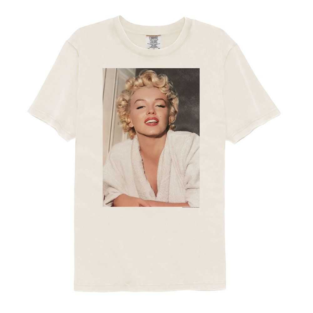 Marilyn Monroe - MARILYN MONROE BATHROBE PHOTO Adult Shirt