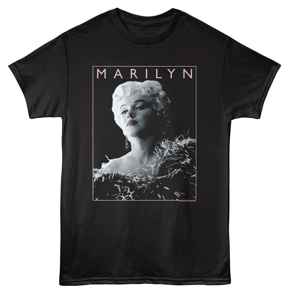 Marilyn Monroe - MARILYN MONROE FEATHERED DRESS Adult Shirt