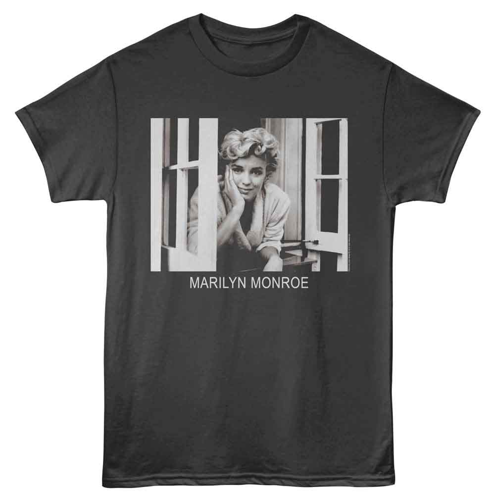 Marilyn Monroe - MARILYN MONROE LOOKING OUT WINDOW Adult Shirt