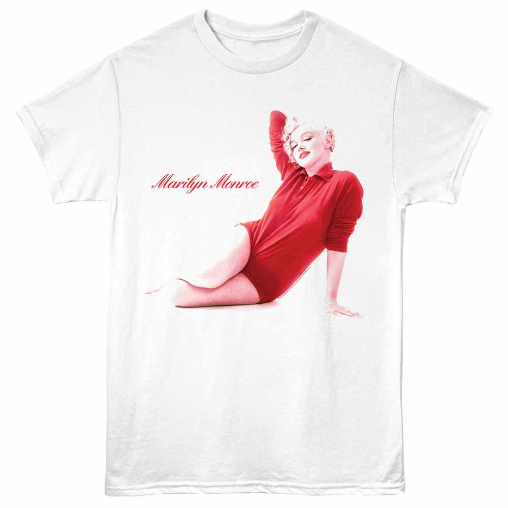 Marilyn Monroe - MARILYN MONROE FLOOR POSE Adult Shirt