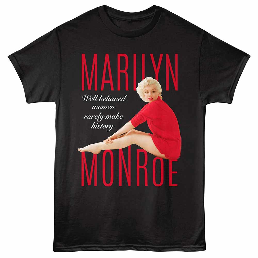 Marilyn Monroe - MARILYN MONROE WELL BEHAVED WOMEN Adult Shirt