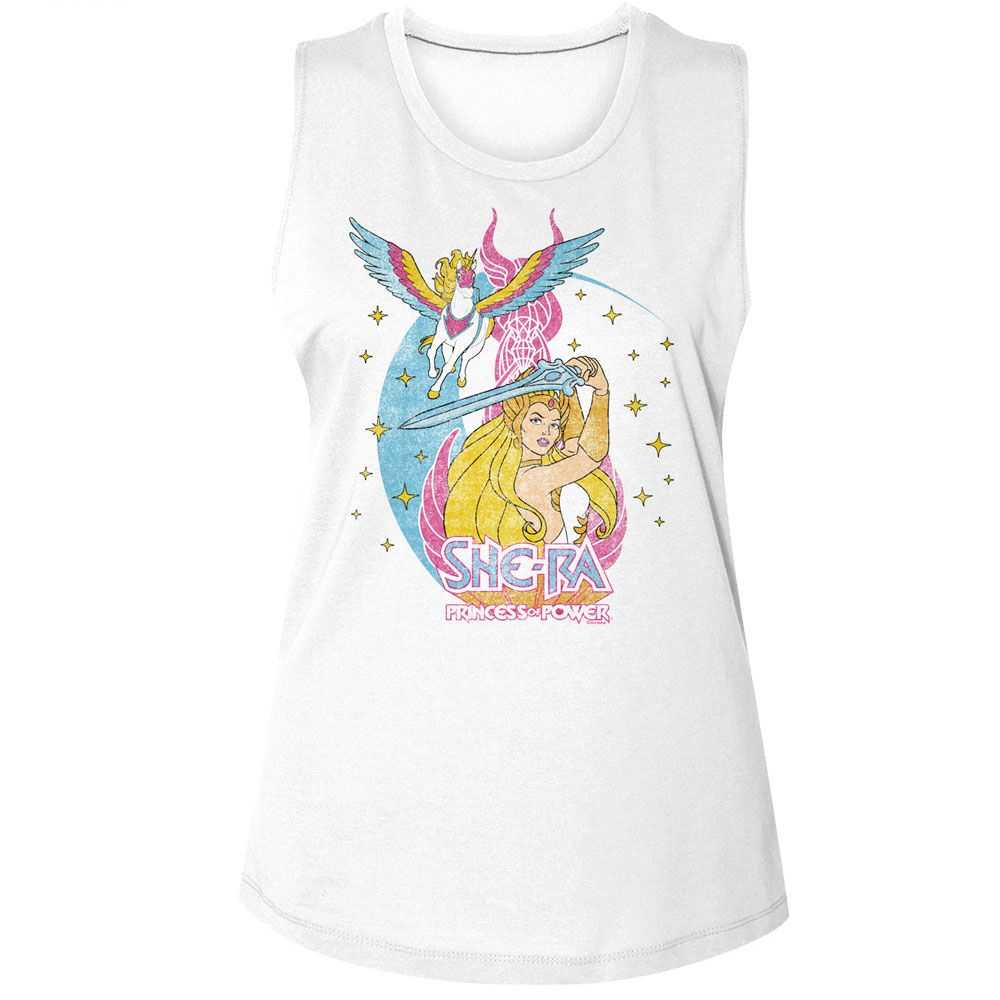 Masters Of The Universe - MOTU SHE RA SWIFTWIND STARS Adult Shirt