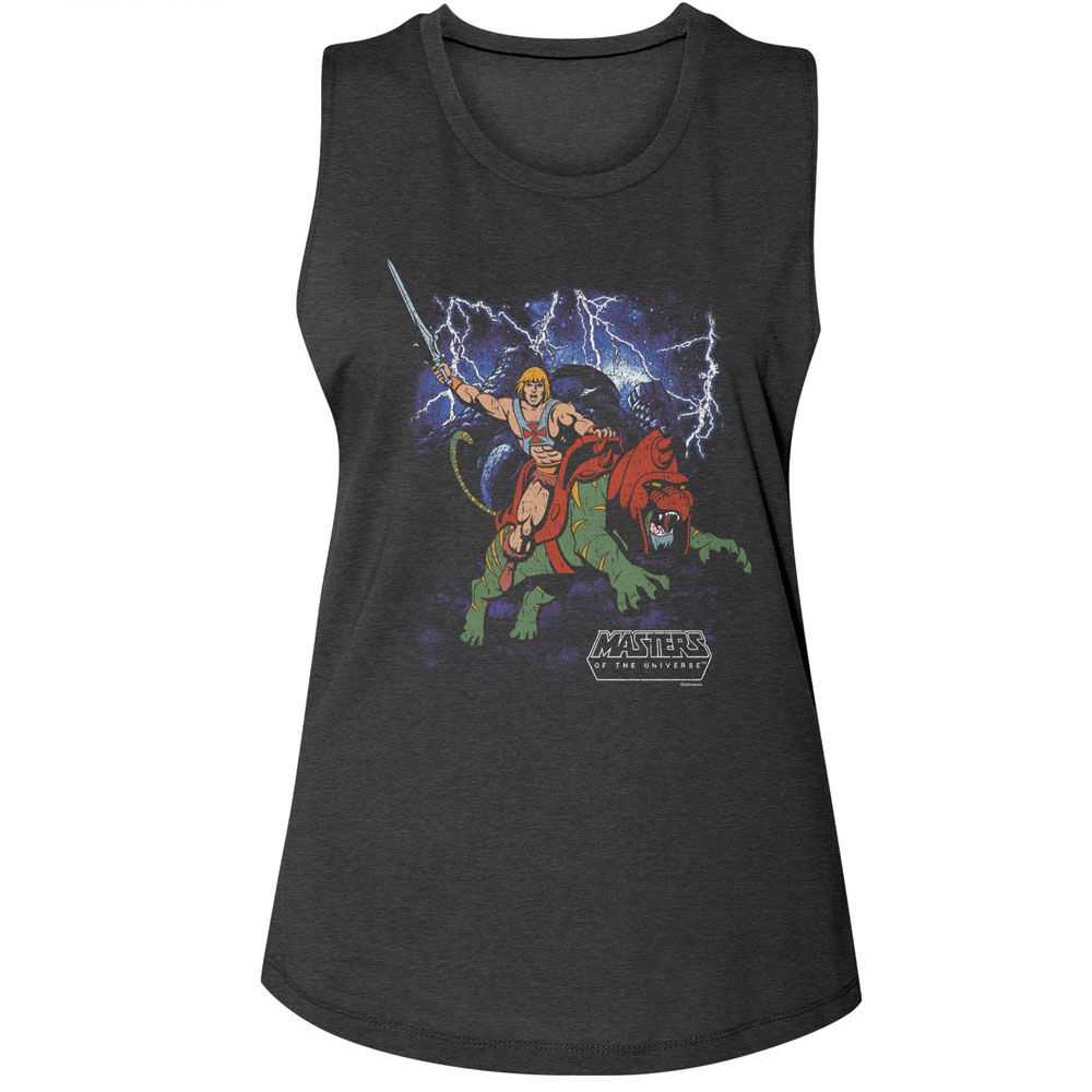 Masters Of The Universe - MOTU BATTLECAT CHARGE Adult Shirt
