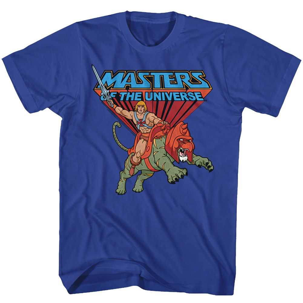 Masters Of The Universe - RIDE INTO BATTLE Adult Shirt
