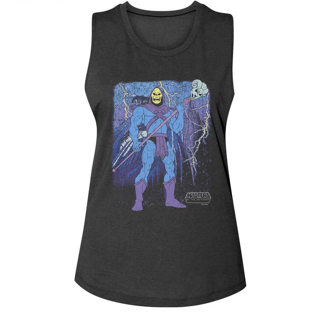 Masters Of The Universe - MOTU SKELETOR AND SKULL MOUNTAIN Adult Shirt