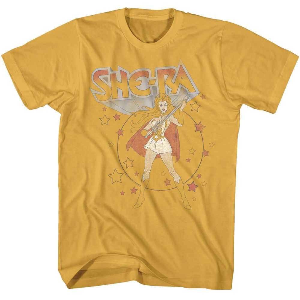 Masters Of The Universe - MOTU SHE RA WITH STARS Adult Shirt