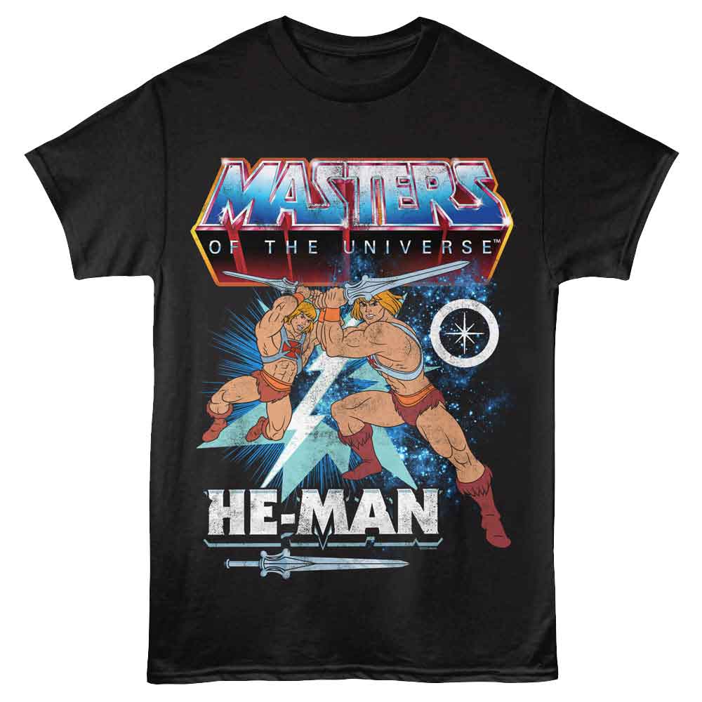 Masters Of The Universe - MOTU HE MAN BOLT Adult Shirt