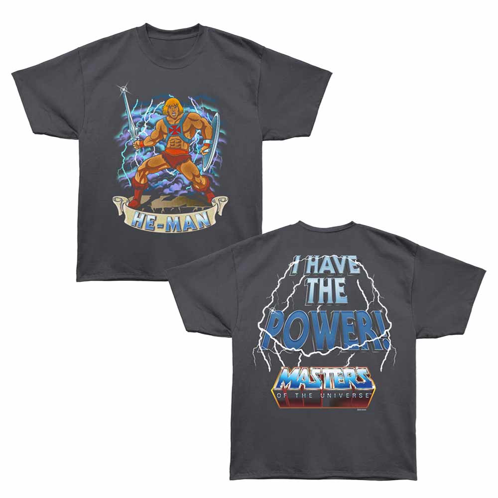 Masters Of The Universe - MOTU I HAVE THE POWER F B Adult Shirt
