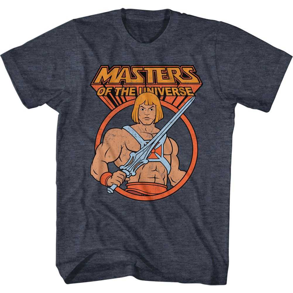 Masters Of The Universe - HEMAN IN CIRCLE Adult Shirt