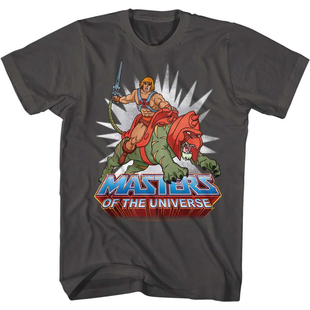 Masters Of The Universe - STARBURST BATTLECAT Adult Shirt