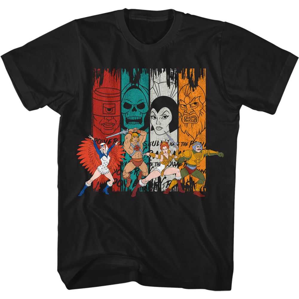 Masters Of The Universe - VILLIAN STRIPES Adult Shirt