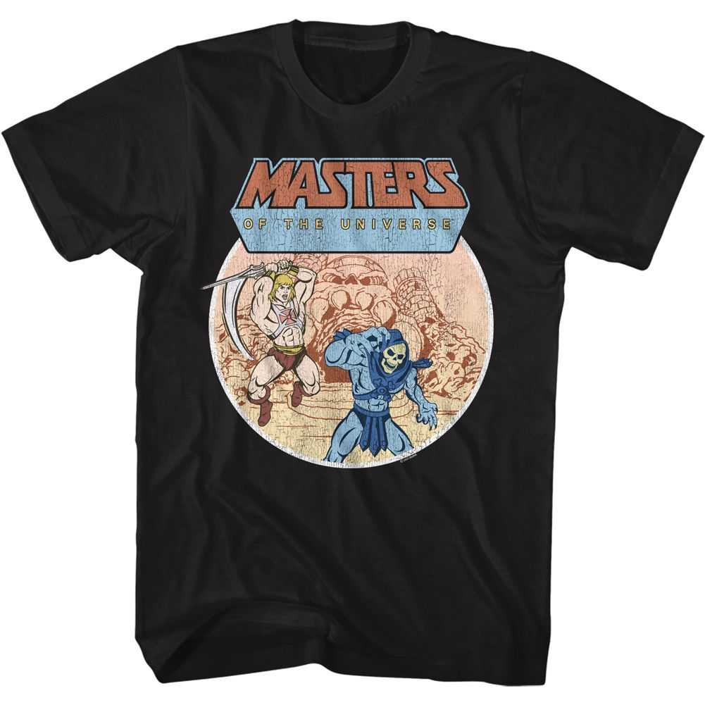 Masters Of The Universe - HE MAN AND SKELETOR BATTLE Adult Shirt