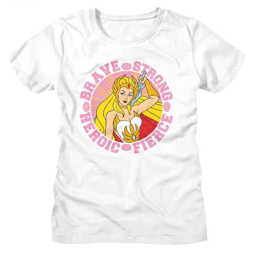 Masters Of The Universe - MOTU SHE RA BRAVE AND STRONG Adult Shirt