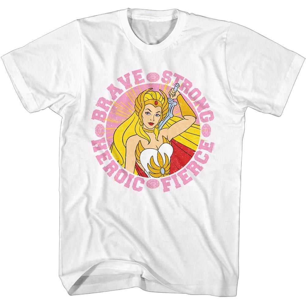 Masters Of The Universe - MOTU SHE RA BRAVE AND STRONG Adult Shirt