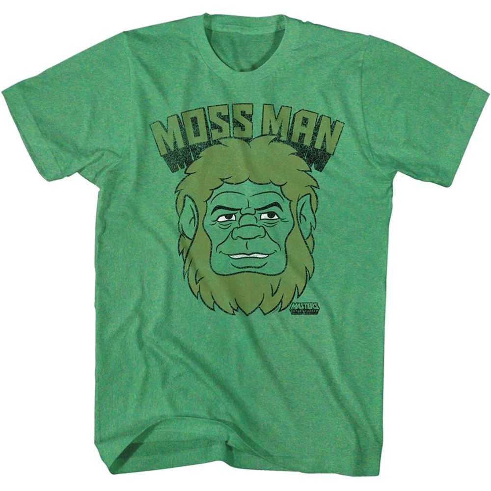 Masters Of The Universe - MOSS MAN HEAD Adult Shirt