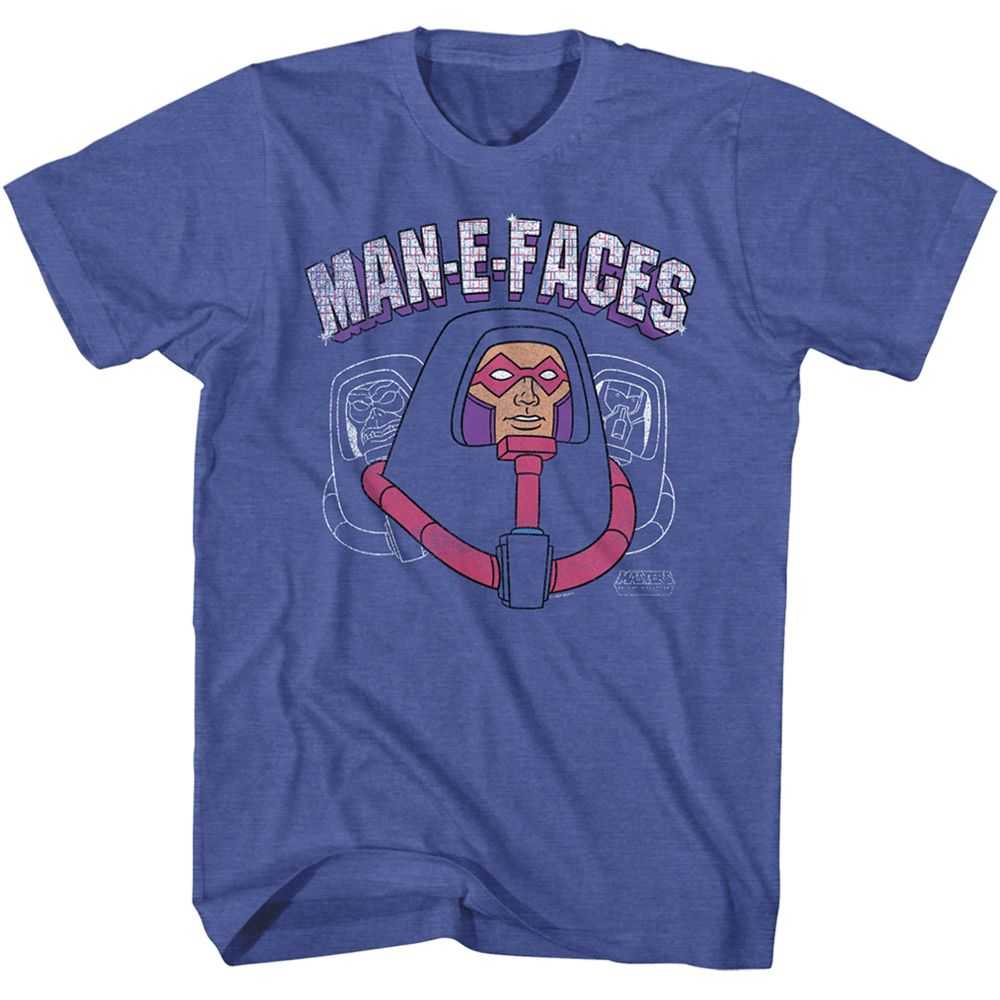 Masters Of The Universe - MAN E FACES HEAD Adult Shirt