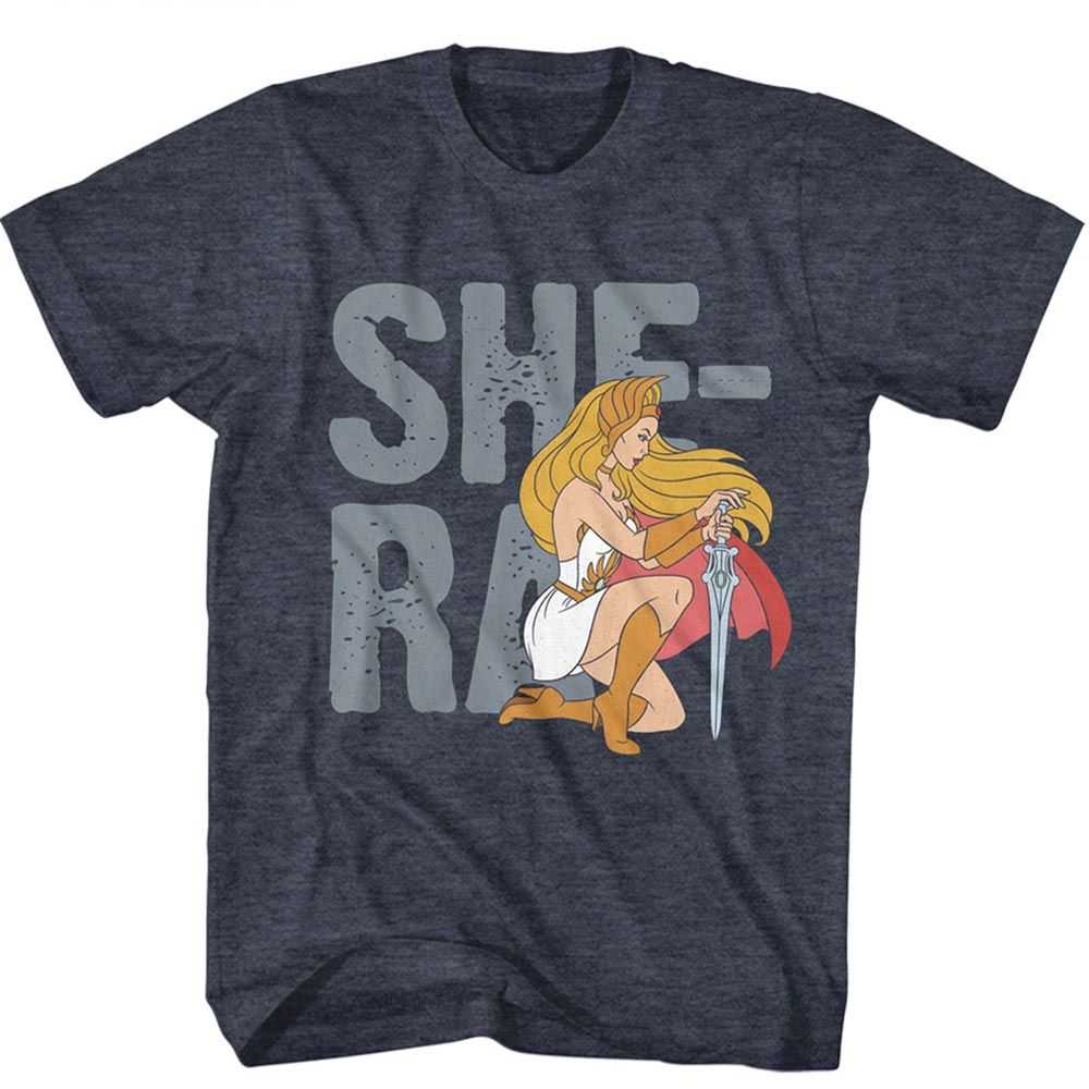 Masters Of The Universe - MOTU SHE RA TEXT Adult Shirt