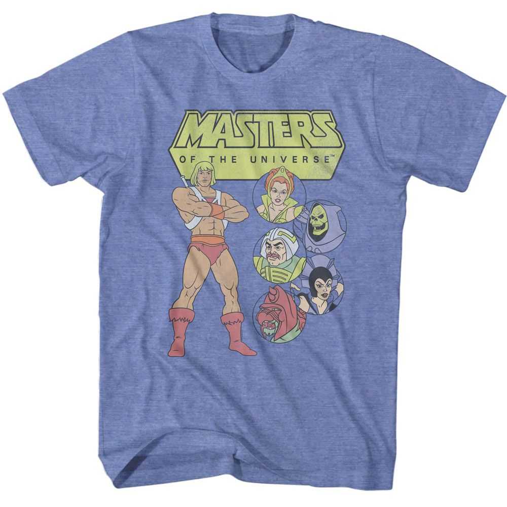 Masters Of The Universe - MOTU CHARACTER CIRCLES Adult Shirt