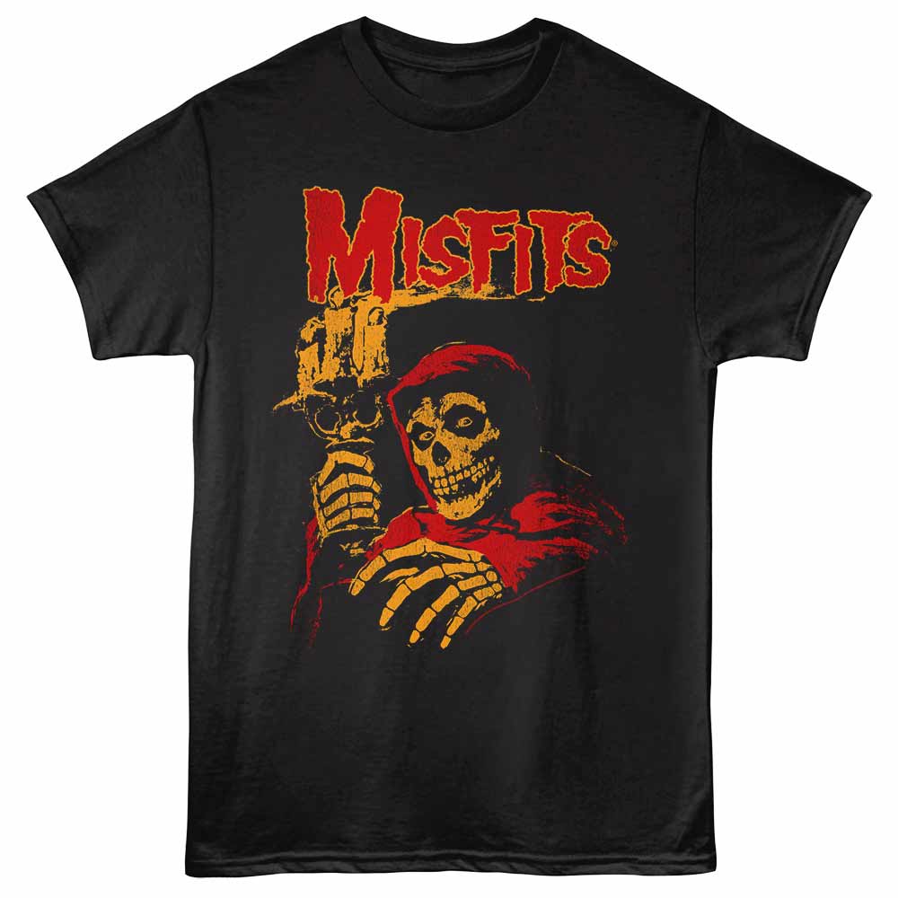 Misfits - MISFITS HALLOWEEN CRIMSON GHOST Adult Shirt