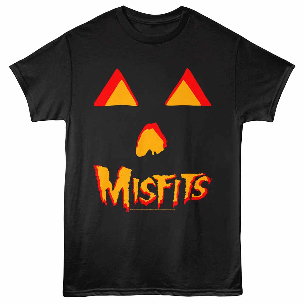 Misfits - MISFITS JACK O LANTERN Adult Shirt