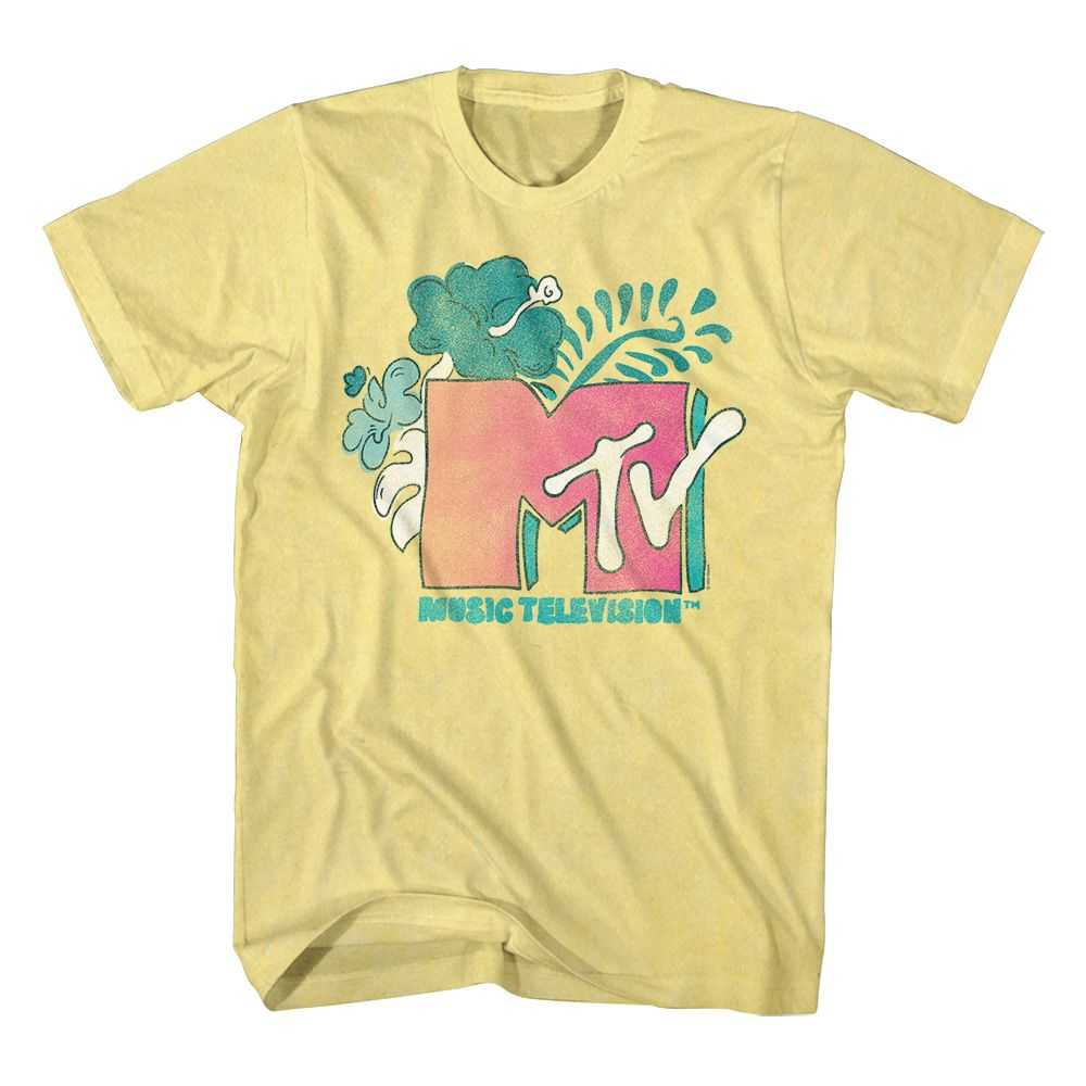 Mtv - MTV TROPICAL LOGO Adult Shirt