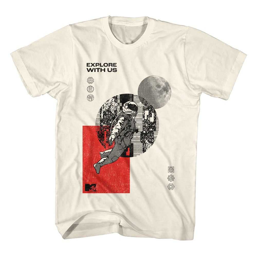 Mtv - MTV EXPLORE WITH US Adult Shirt