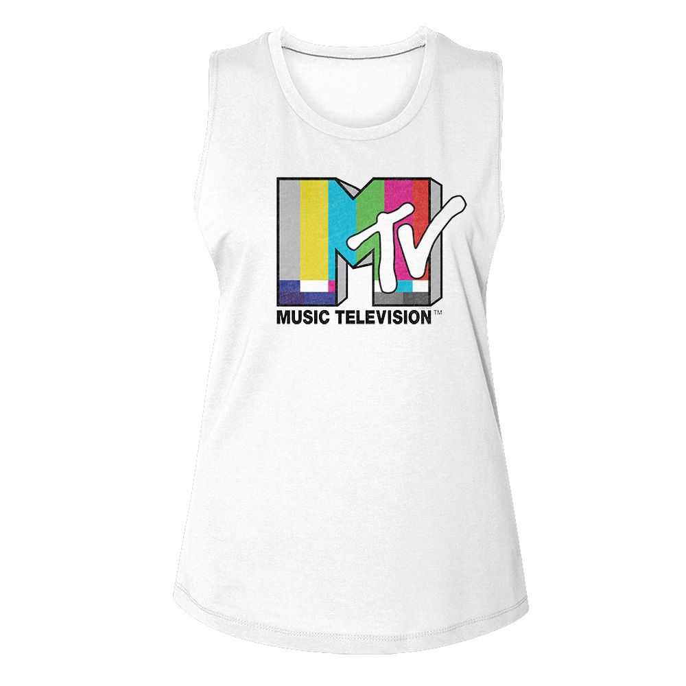 Mtv - MTV TEST CARD LOGO Adult Shirt