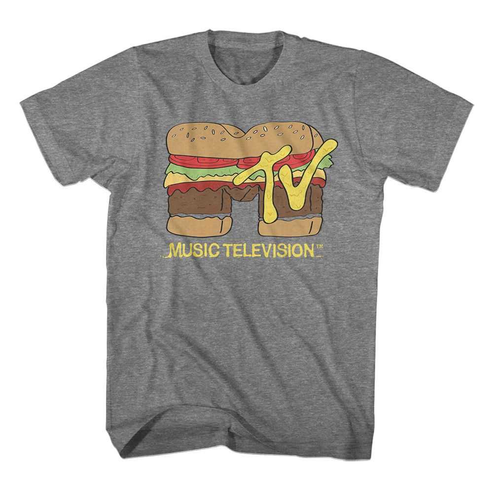 Mtv - MTV BURGER Adult Shirt
