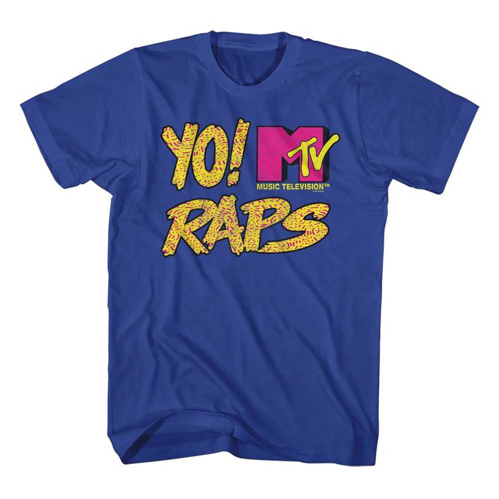 Mtv - MTV YO RAPS TEXTURE Adult Shirt