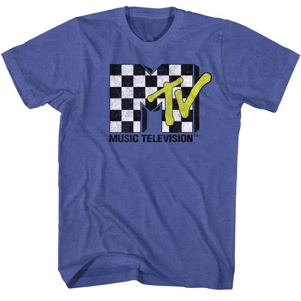 Mtv - MTV CHECKERED Adult Shirt