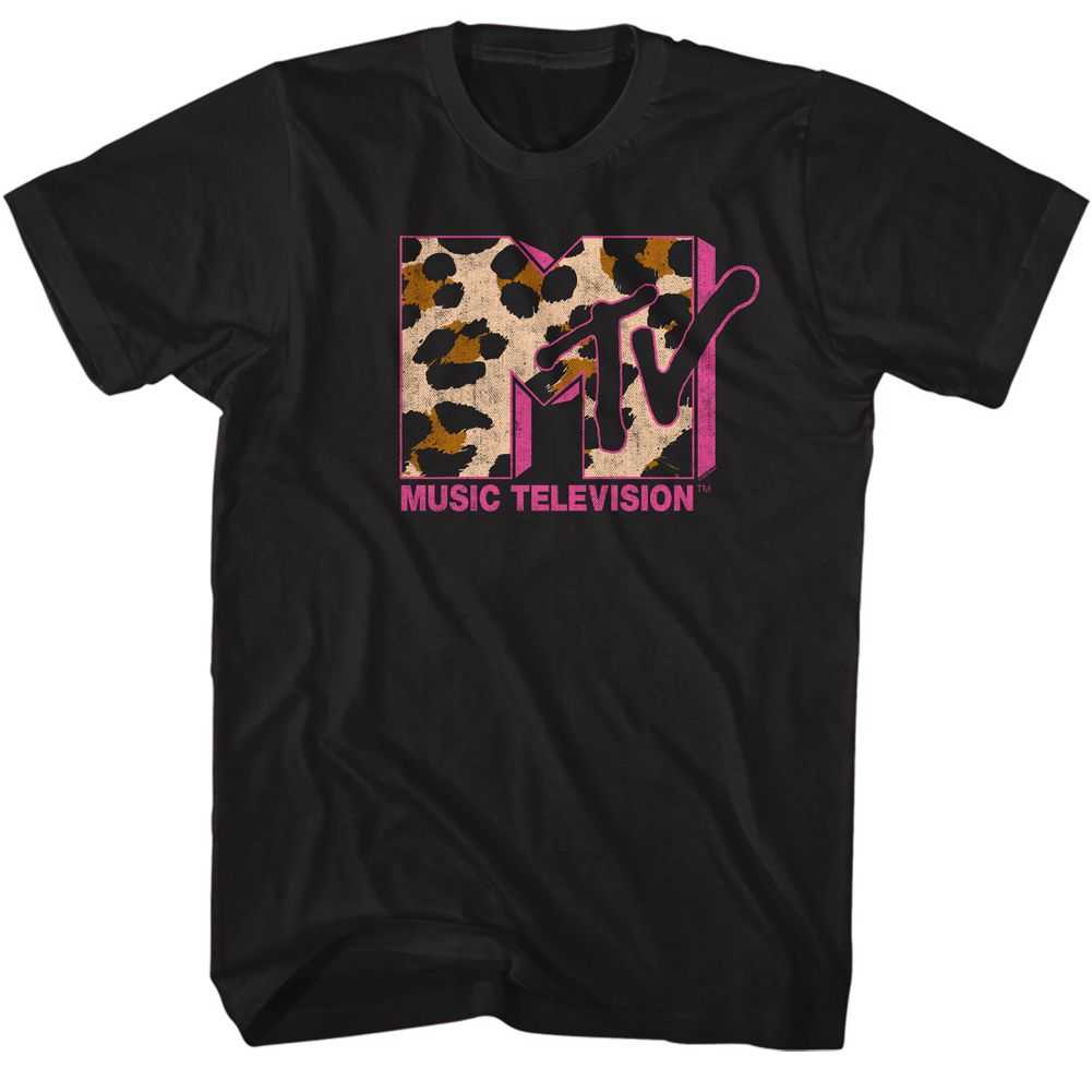 Mtv - MTV-LEOPARD MTV Adult Shirt