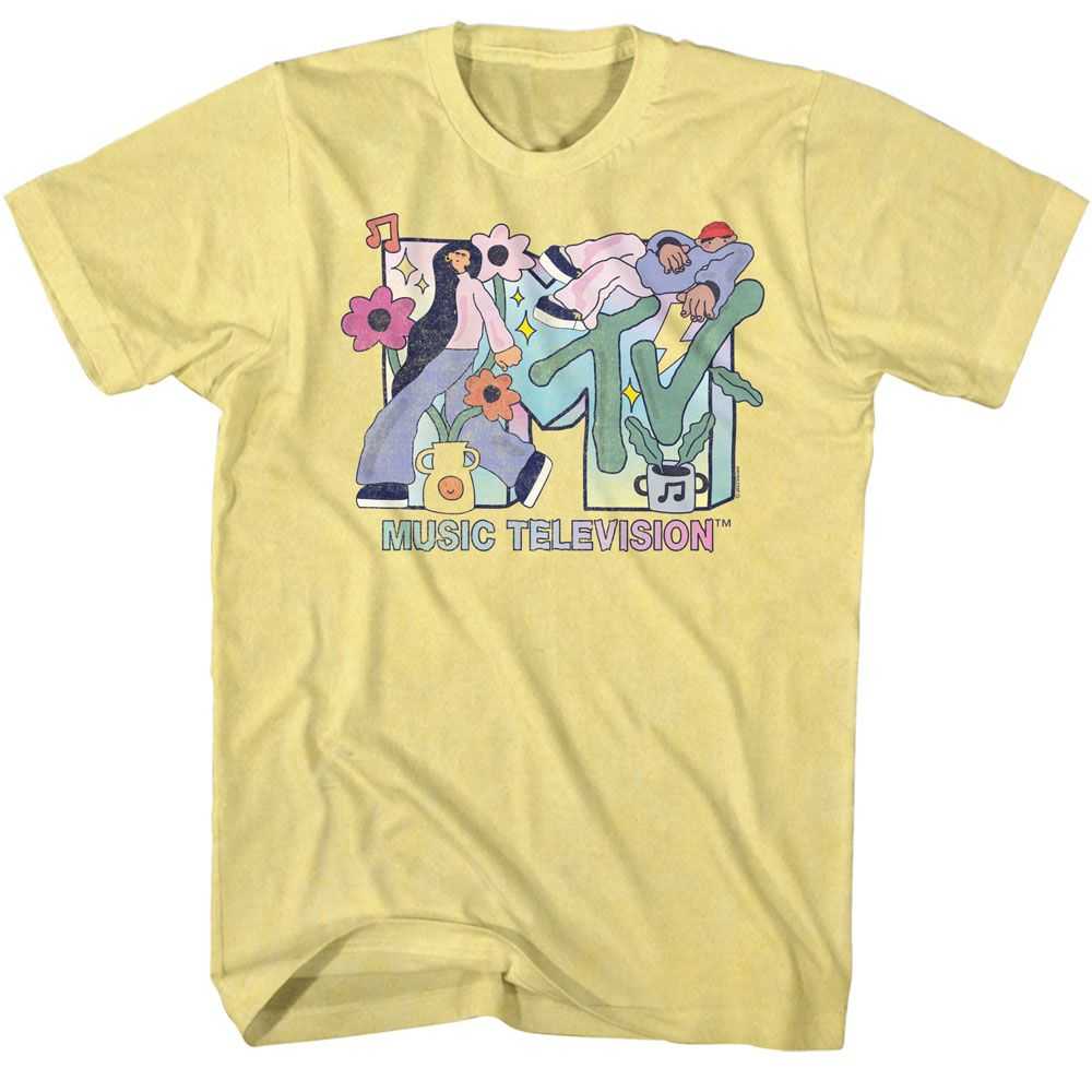 Mtv - MTV GRADIENT Adult Shirt