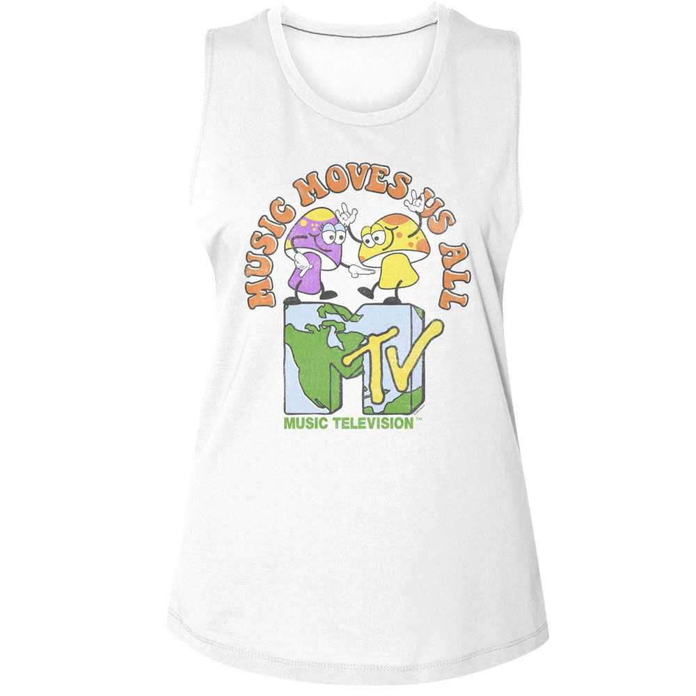 Mtv - MTV MUSIC MOVES US ALL Adult Shirt