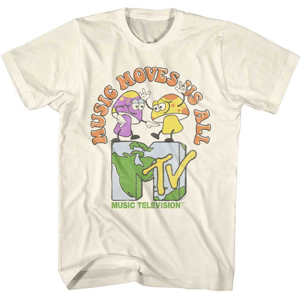 Mtv - MTV MUSIC MOVES US ALL Adult Shirt