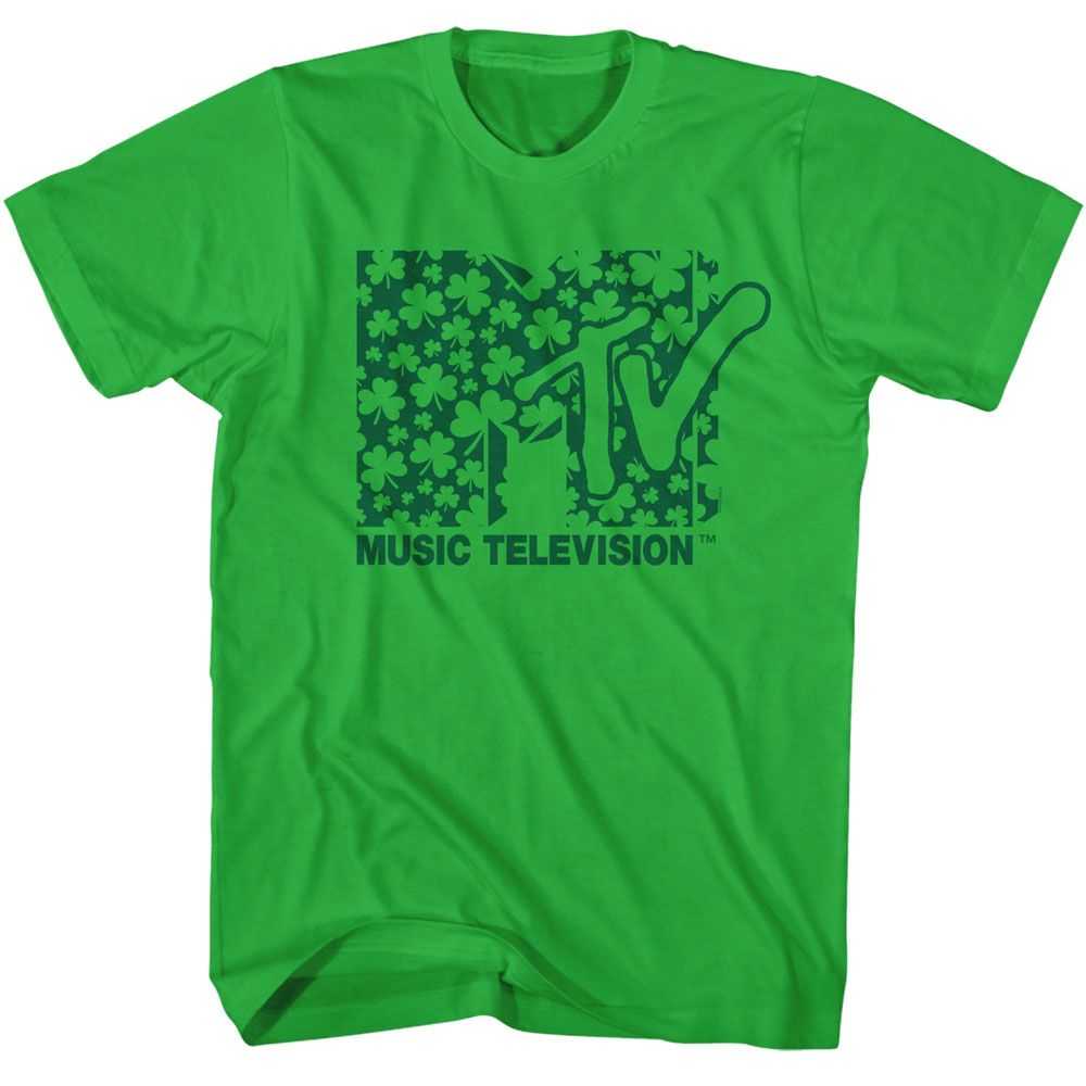 Mtv - MTV CLOVER PATTERN Adult Shirt