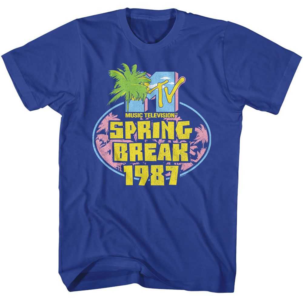 Mtv - MTV SPRING BREAK 87 Adult Shirt