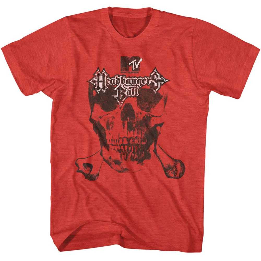 Mtv - MTV HBB LOGO SKULL AND BONES Adult Shirt