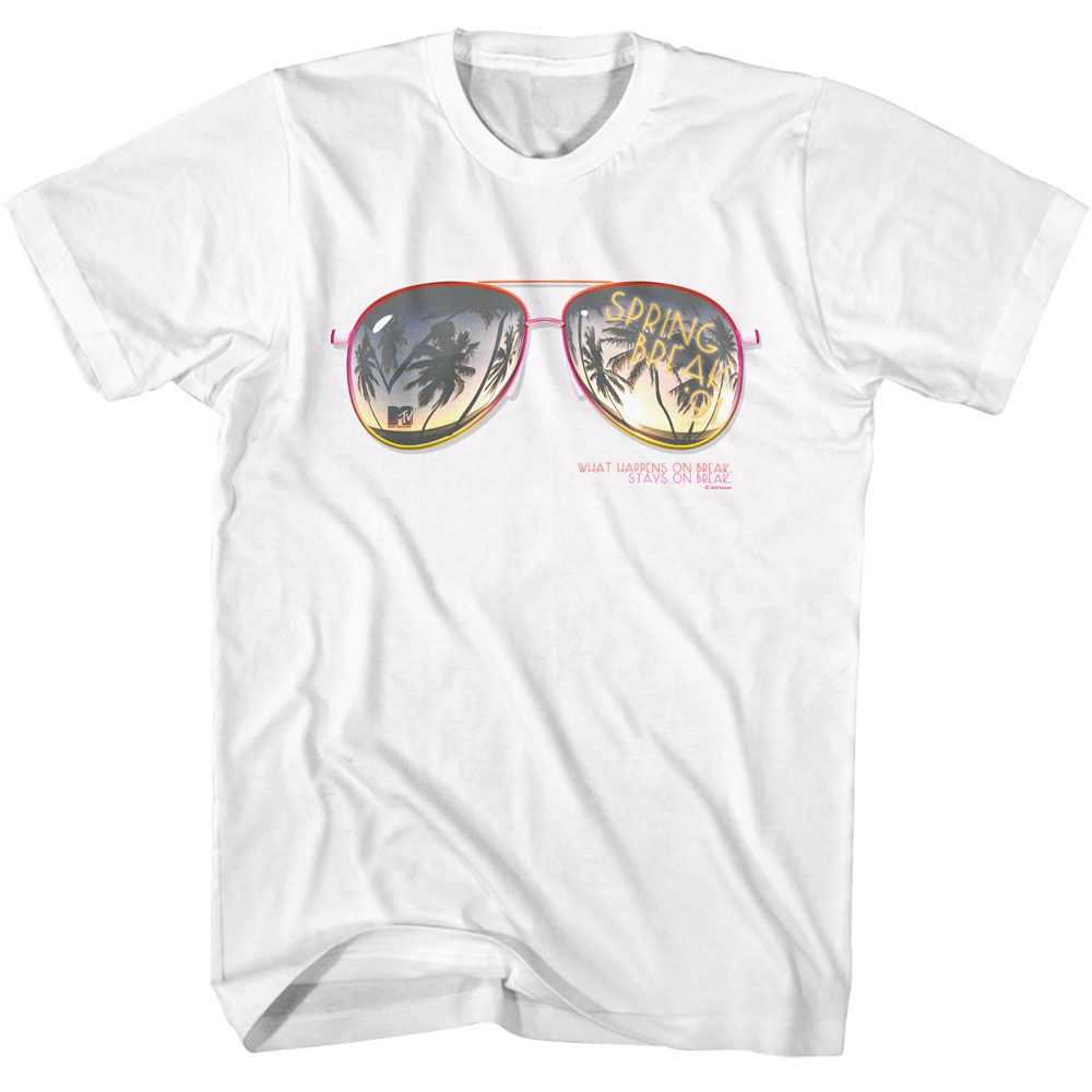 Mtv - MTV SPRING BREAK 91 AVIATORS Adult Shirt
