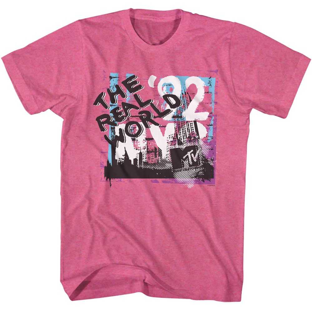 Mtv - MTV REAL WORLD 92 Adult Shirt