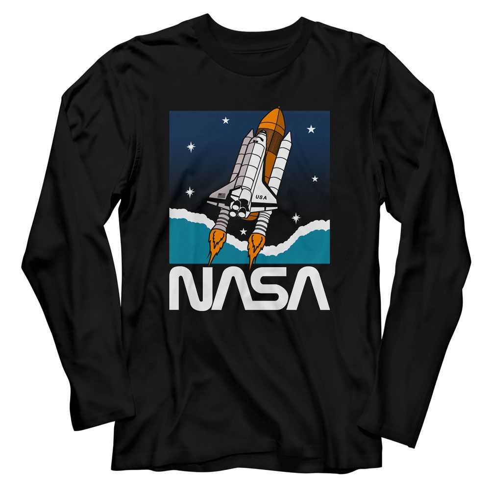 Nasa - NASA SHUTTLE IN SPACE Adult Shirt