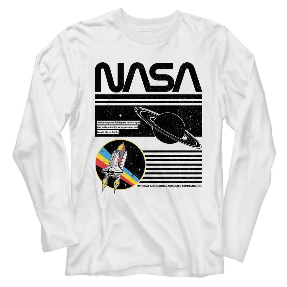 Nasa - NASA SATURN Adult Shirt