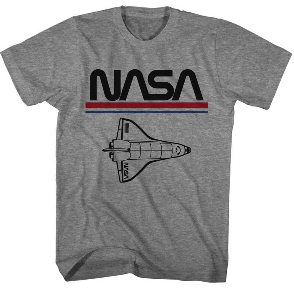 Nasa - NASA WORM LOGO SHUTTLE Adult Shirt