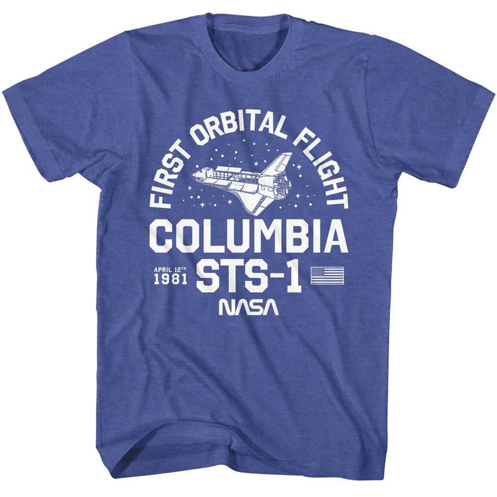 Nasa - NASA COLUMBIA STS 1 Adult Shirt