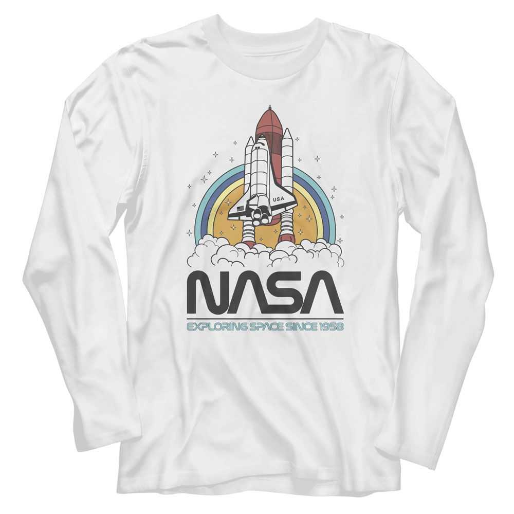 Nasa - NASA EXPLORING SPACE CIRCLES Adult Shirt