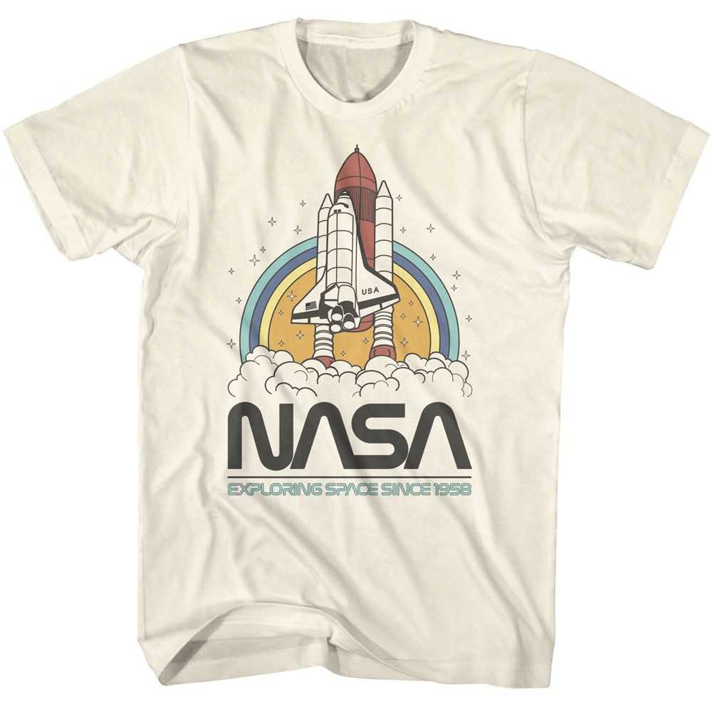 Nasa - NASA EXPLORING SPACE CIRCLES Adult Shirt