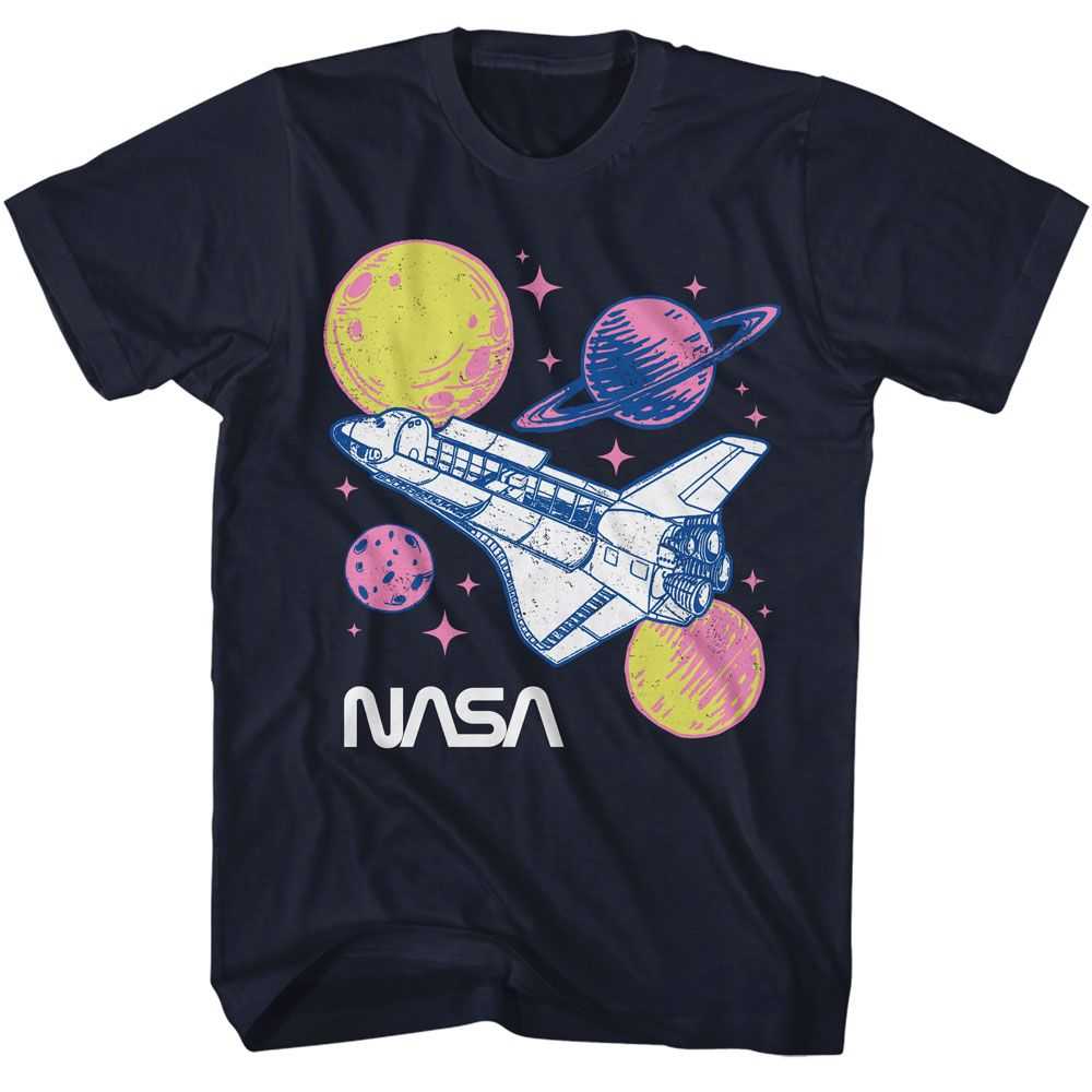 Nasa - NASA PASTEL PLANETS Adult Shirt